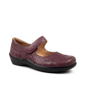NEW ZIERA women's gummibear mary jane in purple leather